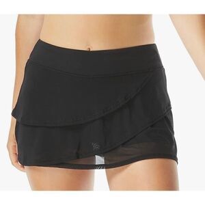 Coco Reef Mesh Layer Swim Skort — Sway Swimsuit Skirt with Attached Boy Short